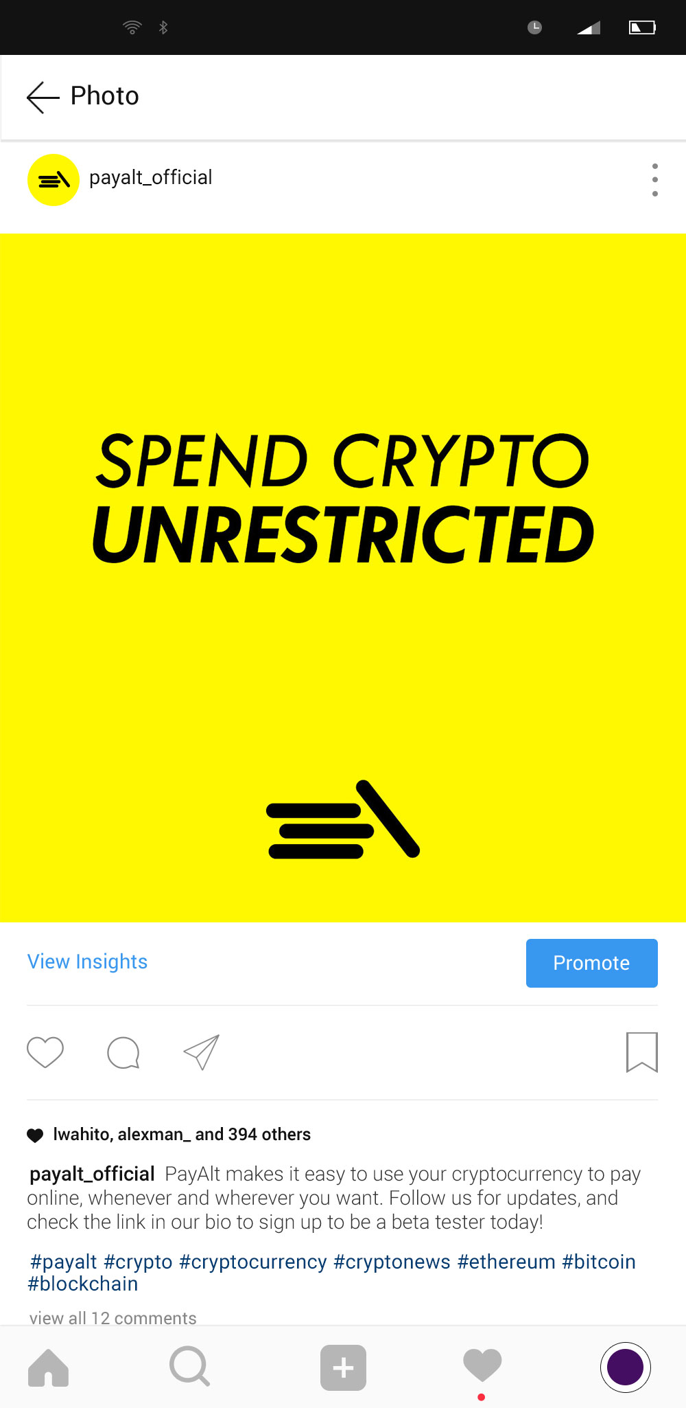 Nick Washburn | Portfolio | PayAlt